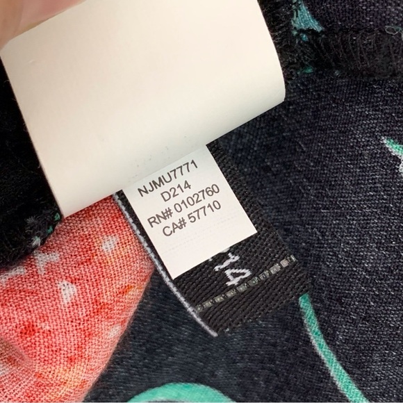 Kate Spade Women's Jardin Crepe Floral Hummingbird Romper Size 12 - Picture 13 of 15